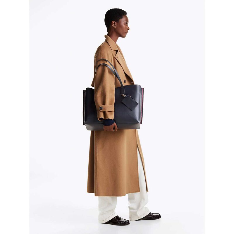 Tommy Hilfiger TH Monogram Signature Trim Tote image number 1